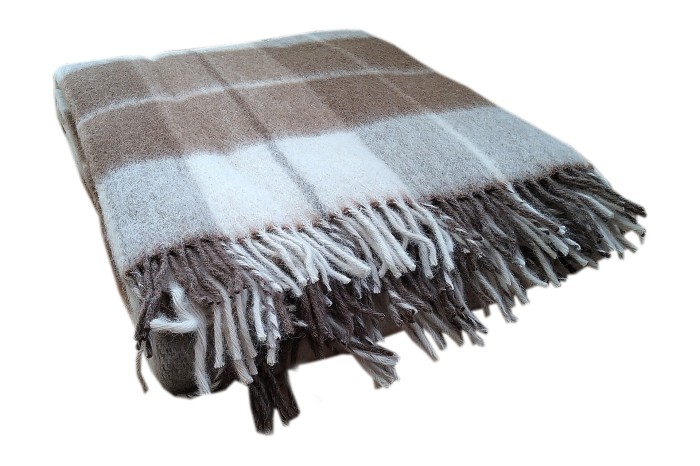Koc Tkany Frędzle - Gala - Wooltex.pl