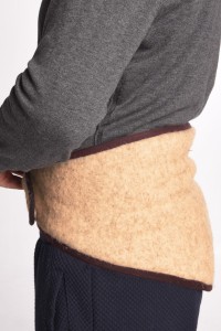 Pas lędźwiowy - Beż - Wooltex.pl