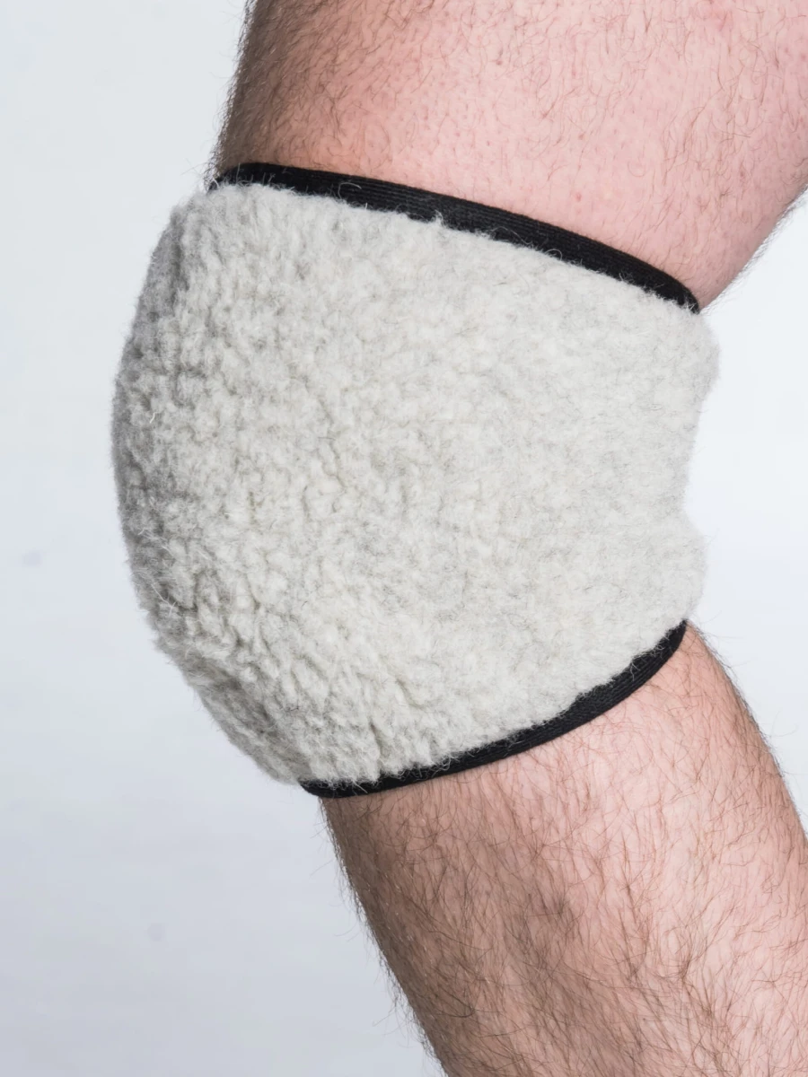 Nakolannik Wełniany - Popiel - Wooltex.pl