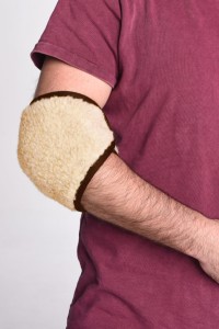 Nałokietnik Wełniany - Beż - Wooltex.pl