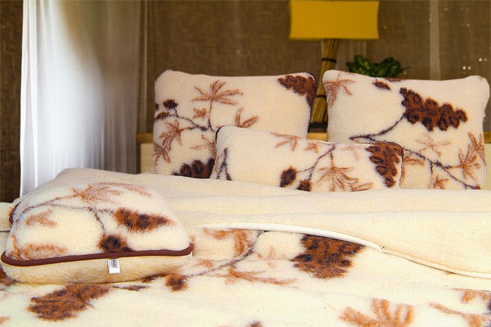 Kołdra Wełniana merynos Standard Konopia - Wooltex.pl