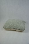 Poduszka wełniana na oparcie Popiel Wooltex