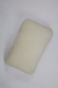 Poduszka Wełniana na oparcie - Ecru - Wooltex.pl