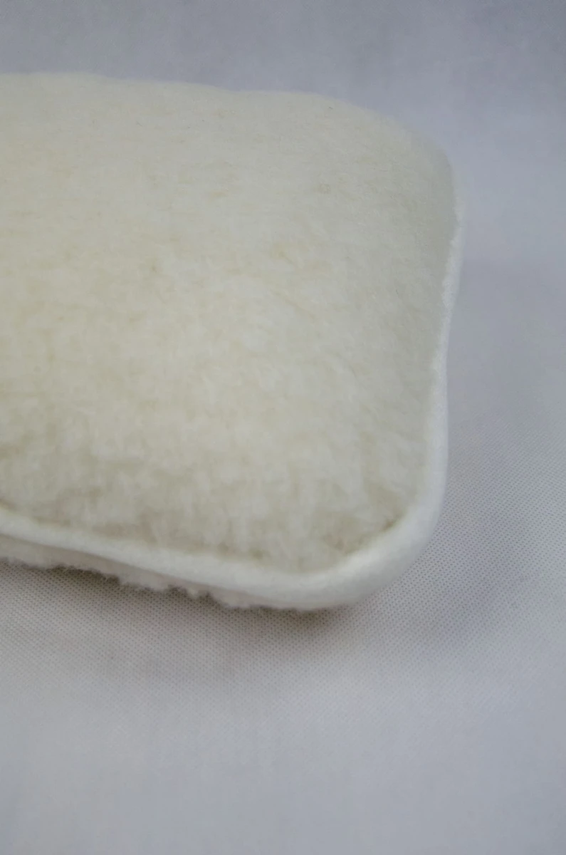 Poduszka Wełniana na oparcie - Ecru - Wooltex.pl