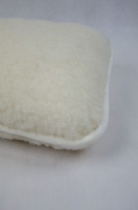Poduszka Wełniana na oparcie - Ecru - Wooltex.pl