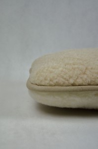 Poduszka Wełniana na oparcie - Beż - Wooltex.pl