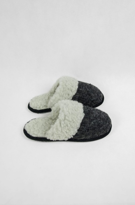 Kapcie Relax II - Grafitowy 2 - Wooltex.pl