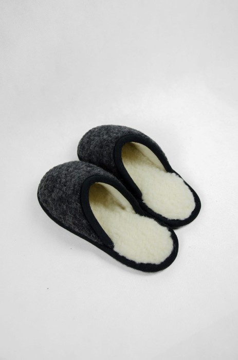 Kapcie Relax III - Grafitowy - Wooltex.pl