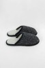 Kapcie Relax III - Grafitowy 2 - Wooltex.pl