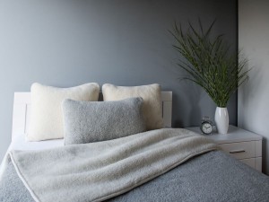 Kołdra Wełniana - Popielaty - Wooltex.pl