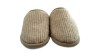 Kapcie Relax III - Beżowy 2 - Wooltex.pl