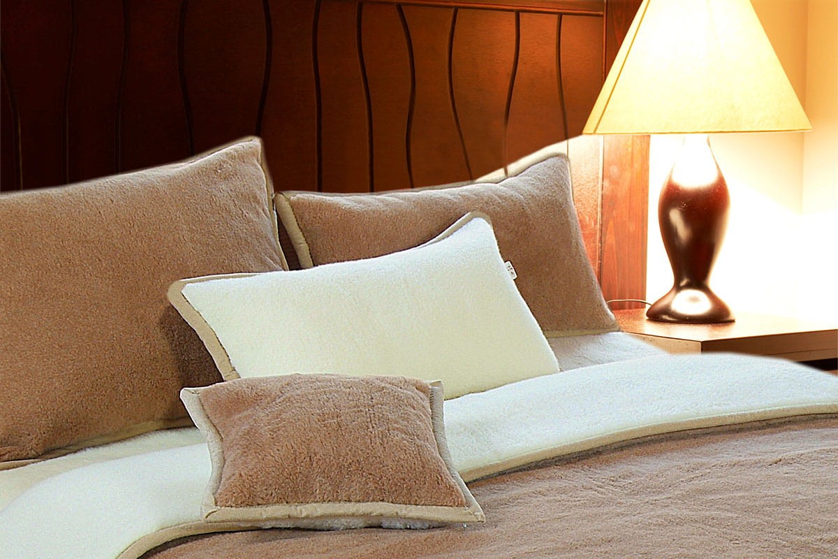Poduszka Wełniana Camel/Australia - Wooltex.pl