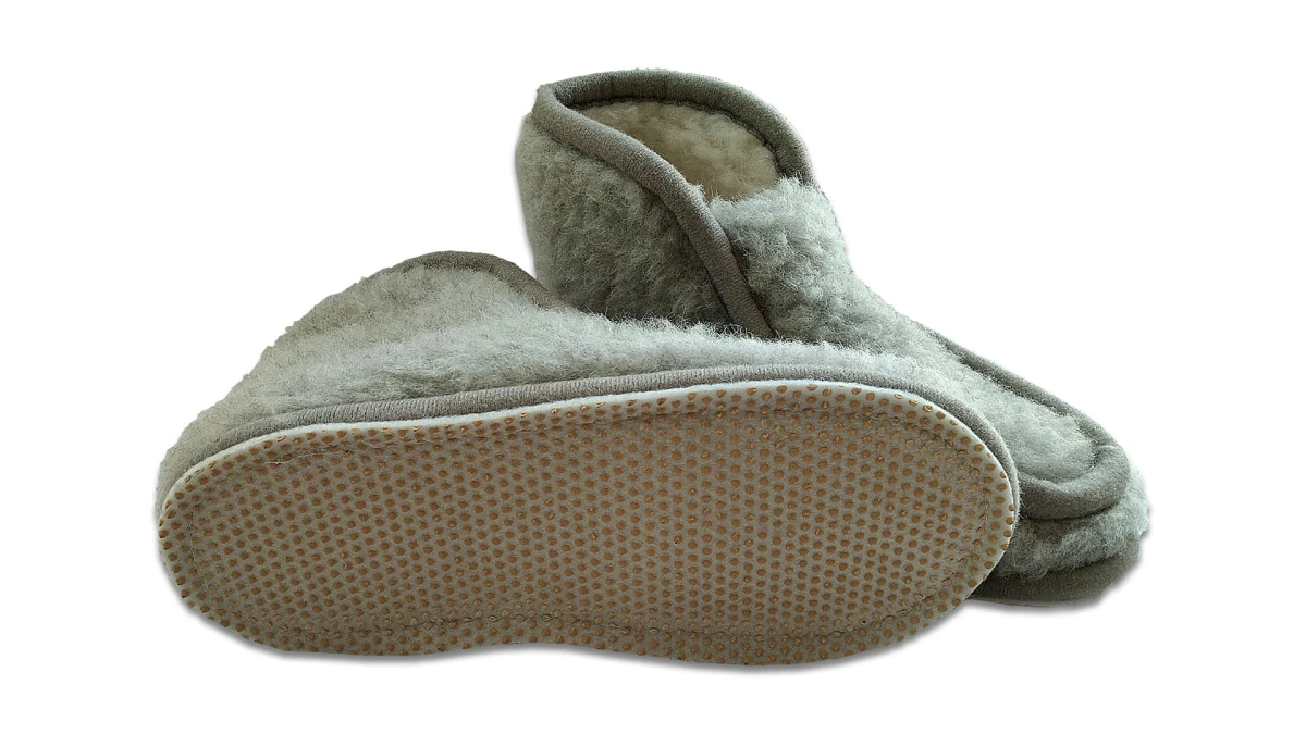 Bambosze Wełniane Niskie - Podeszwa - Wooltex.pl