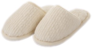 Kapcie wełniane Relax III Ecru Wooltex