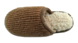 Kapcie Relax III - Brązowy 2 - Wooltex.pl