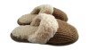 Kapcie Relax II - Brązowy 2 - Wooltex.pl